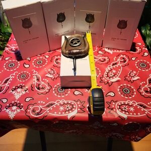 Wooden Wall Hooks with Star Design Set Of 5